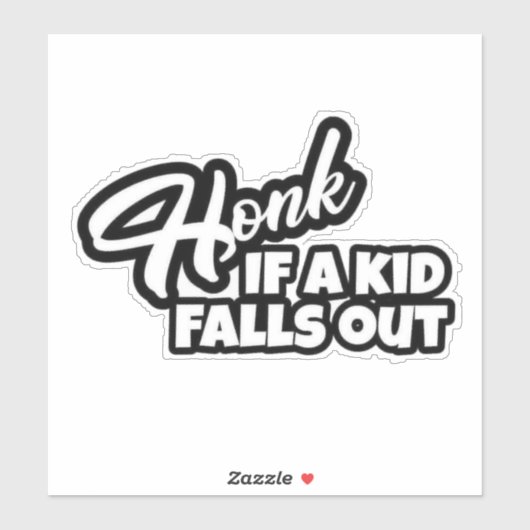 Grappige auto vinyl auto decal sticker (Vel)