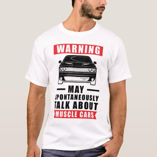 Grappige Autocitaat T-shirt (Voorkant)
