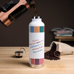 Grappige Autocorrectie Liefdescitaat - Valentijnsd Waterfles