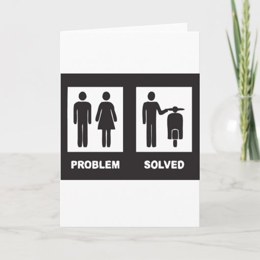 Grappige Autoped Kaart (Voorkant)