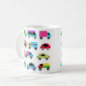 Grappige auto's koffiemok (Voorkant links)