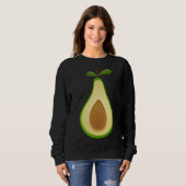 Grappige avocado fruit Halloween kostuum cadeau Trui (Voorkant volledig)