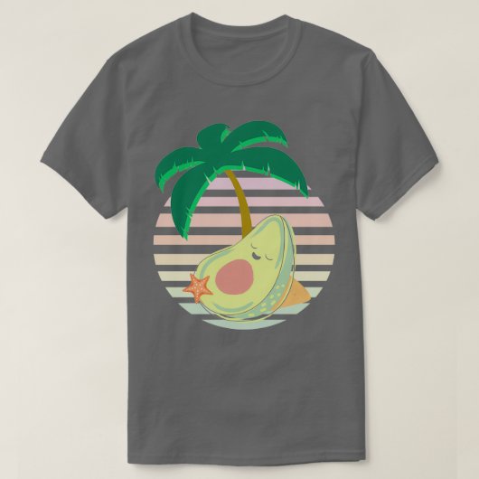 grappige avocado i love avocado nice avocado at th t-shirt (Design voorkant)