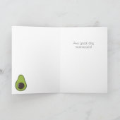 Grappige avocado Moederdag Kaart (Binnen)