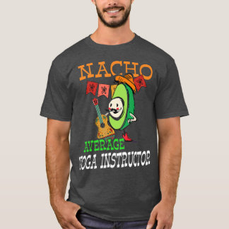 Grappige Avocado Sombrero Fiesta Nacho Gemiddelde  T-shirt