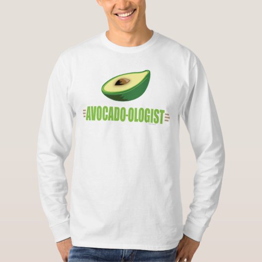 Grappige Avocado T-shirt (Voorkant)