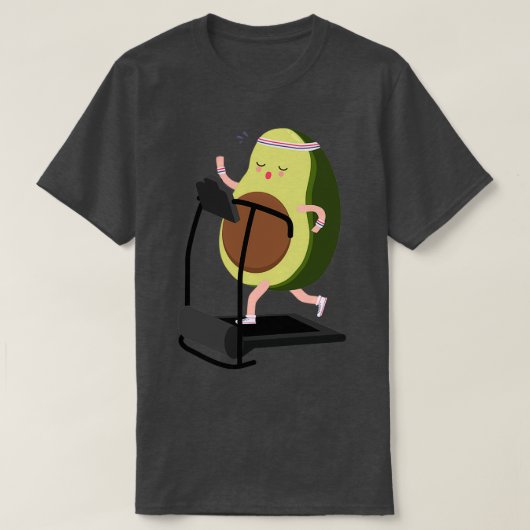 grappige avocado-uitgang t-shirt (Design voorkant)