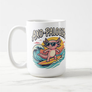 Grappige Axo-Palooza 90s Alternatieve Concert Paro Koffiemok