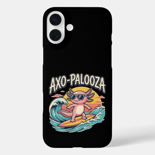 Grappige Axo-Palooza 90s alternatieve concertparod Case-Mate iPhone Case (Achterkant)