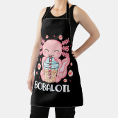 Grappige Axolotl Bubble Tea Schort (Insitu)