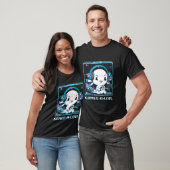 Grappige Axolotl die Console Videogames Speelt Axo T-shirt (Unisex)