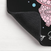 Grappige Axolotl-liefhebbers Polka Dot Art Student Muismat (Hoek)