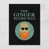 Grappige baard citaten rode baard man briefkaart (Voorkant)
