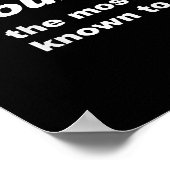 Grappige Baard Leraar Waardering Gift Poster (Hoek)