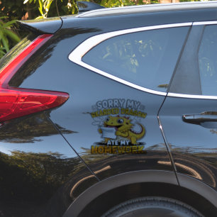 Grappige baardagaam Cute reptiel liefhebber cadeau Sticker