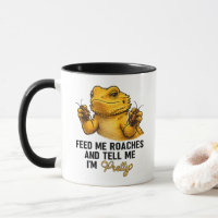 Grappige Baardagaam Liefhebber Reptiel Eigenaar Ka