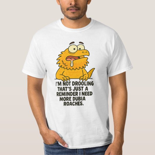 Grappige Baardagaam T-shirt (Voorkant)