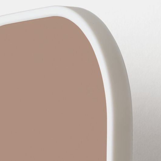 Grappige baas van de keuken kaki wit elegante pickleball paddle (Links Detail)