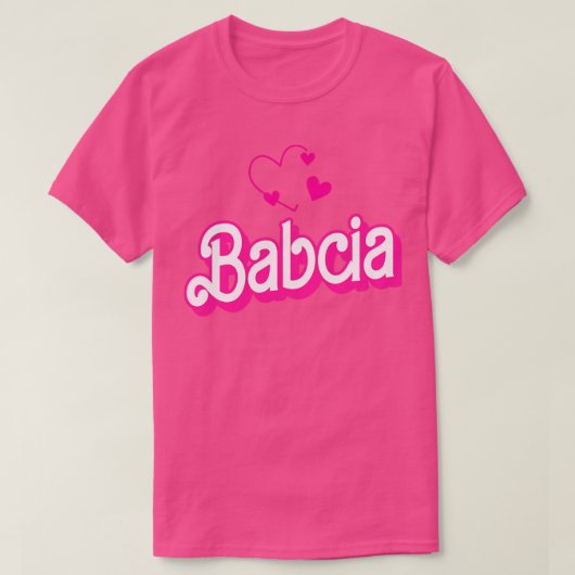 Grappige Babcia Gifts Vrouwen Babcia 1 T-shirt (Design voorkant)