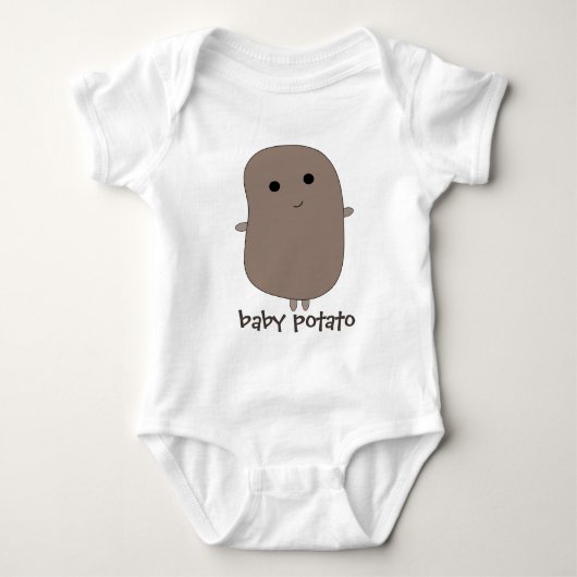 Grappige Baby aardappel Romper (Voorkant)