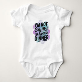 Grappige Baby Bodysuit - Ik huil niet