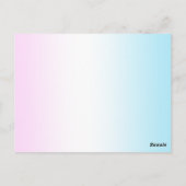 Grappige baby dinosaurus vuilniswagen Verjaardag N Briefkaart (Achterkant)