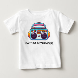 Grappige Baby DJ in Training Shirt