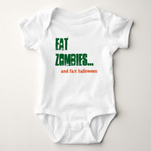 Grappige Baby Eat Zombies Halloween Komedie Baby G Romper