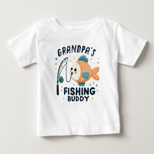 Grappige Baby Fish | Opa's Gevist Buddy Baby (Voorkant)