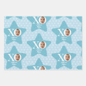 Grappige Baby fotocollage gepersonaliseerd Inpakpapier Vel (Voorkant 3)