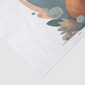 Grappige baby fox hoofdtelefoon tissuepapier (Detail)