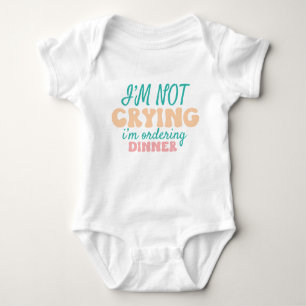 Grappige Baby Gezegde Dinner Order Romper