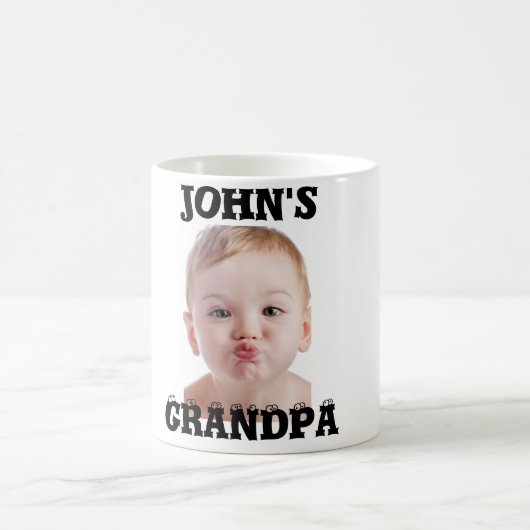 Grappige baby gezicht mok (Center)