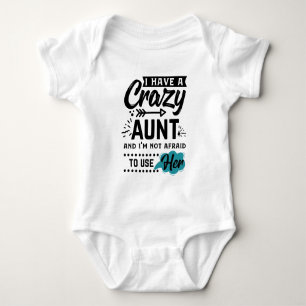 Grappige baby jongen gek Tante Romper