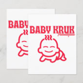 Grappige Baby Kruk Philadelphia Premium (Voorkant / Achterkant)