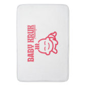 Grappige Baby Kruk Philadelphia Premium Badmat (Voorkant Verticaal)