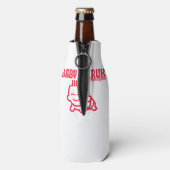 Grappige Baby Kruk Philadelphia Premium Flesjeskoeler (Fles Achterkant)