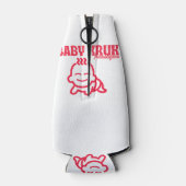 Grappige Baby Kruk Philadelphia Premium Flesjeskoeler (Achterkant)