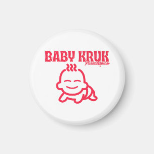 Grappige Baby Kruk Philadelphia Premium  Magneet