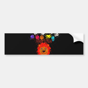 Grappige Baby Lion King: Hakuna Matata Art Design Bumpersticker