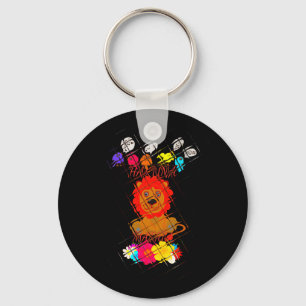 Grappige Baby Lion King: Hakuna Matata Art Design Sleutelhanger