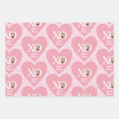 Grappige Baby Meisje Foto Collage Personaliz Inpakpapier Vel (Voorkant 3)