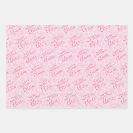 Grappige Baby Meisje Foto Collage Personaliz Inpakpapier Vel (Voorkant 2)