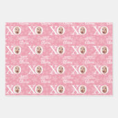 Grappige Baby Meisje Foto Collage Personaliz Inpakpapier Vel (Voorkant)