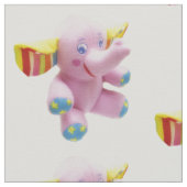 Grappige baby olifant stof (Close Up)