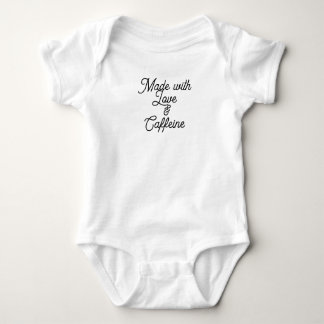 Grappige baby romper - Gemaakt met Liefde & Koffie