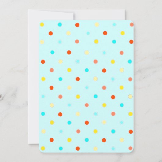 Grappige baby shower kaart (Achterkant)