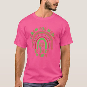 Grappige Baby watermeloen van bont mama naar Baby T-shirt