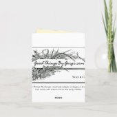 Grappige baby's zijn er in alle kleuren-ooievaar & kaart (Achterkant)