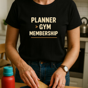 Grappige back-to-school ouder; ouderplanning t-shirt